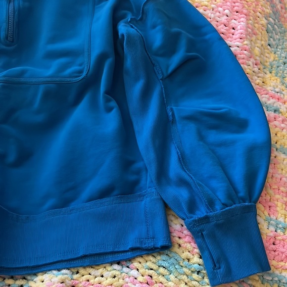 Free People Movement Adeline Pullover Sweatshirt Blue Size XS - Picture 5 of 10